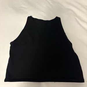 Black Sleeveless Women's Top